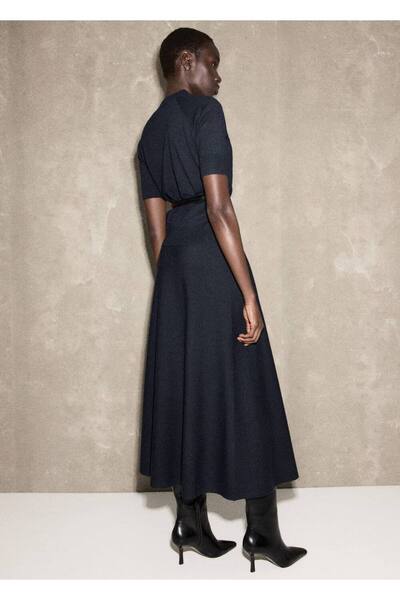 MANGO Woman Kısa kollu yün karışımlı kazak