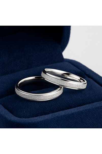 deren gümüş 4mm Bombeli Gümüş Alyans Sade ve Şık Tasarım