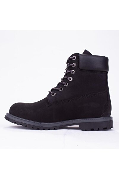 Hammer Jack 1011101 Siyah Su Geçirmez Ortopedik Günlük Deri Kadın Bot