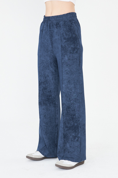 CrazyShopping Жіночі штани з двома швами, кишенями та широкими штанинами