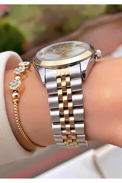 Daniel Klein Marka Gümüş Renk Çelik Kordon Kadın Kol Saati - Bileklik Hediyeli