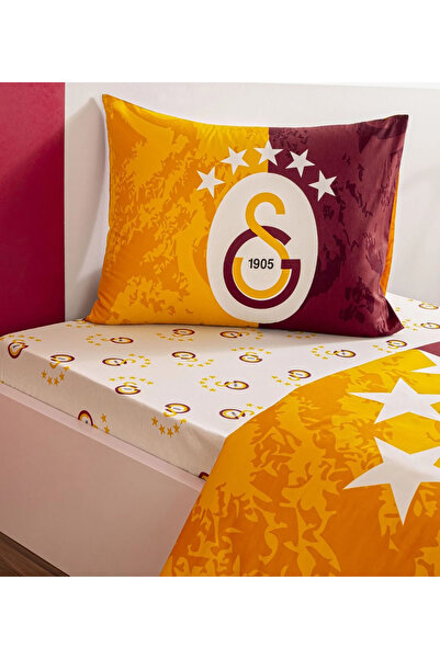 Taç 5 Yıldız Galatasaray Nevresim Takımı - Kırmızı