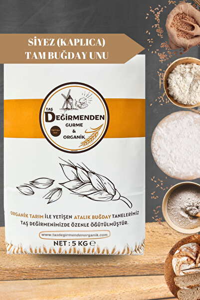 Değirmenden Atalık Siyez Tam Buğday Unu - 5 Kilo