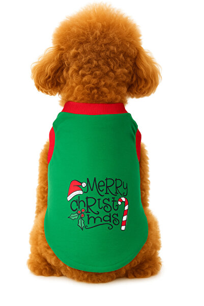 PetiliDünya Yılbaşı Kıyafeti - Kedi Ve Köpekler İçin Merry Christmas NOEL