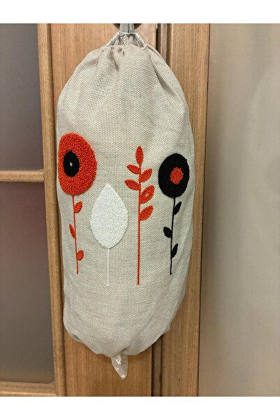 Mustgross Poşetlik & Punch Keten Poşet Düzenleyici – Poşet Organizeri, Mutfak Poşet Düzenleyici 1 adet