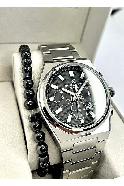 Daniel Klein Erkek Saati.dayanıklı Ve Şık Tasarımlı Çelik Kordonu,2 Yıl Garantili Metal Erkek Saati