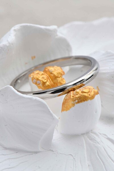 deren gümüş 2mm Bombeli Parlak Gümüş Alyans Kararma Yapmaz Rodajlı