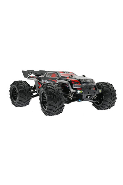 RARINCARE Masina RC Drift RARINCARE cu Telecomanda, Monster Truk 1:16 4x4 Off Road, 38 km/h, Waterproof, Rosu