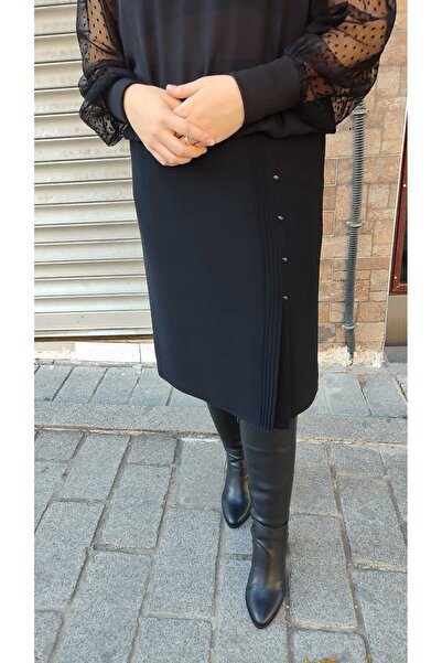 Butik Коротка спідниця з портіко з підкладкою з деталями з коротким неврою