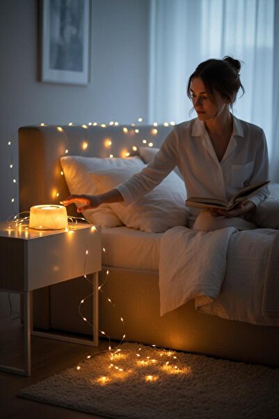 Geox Şerit Ledli Solar Kamp Lambası, Karavan, Bahçe, Balkon Aydınlatma Seti