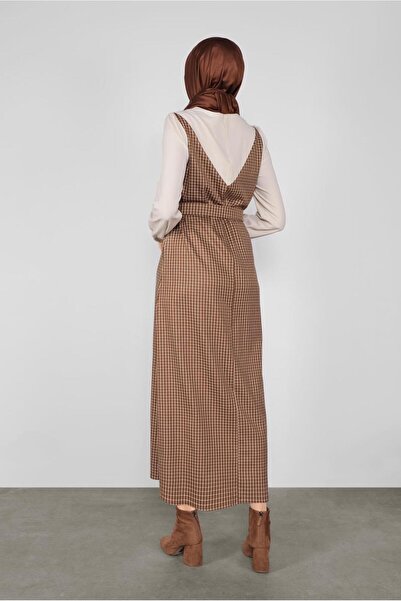 Alvina EKOSE DESENLİ ELBİSE 41142