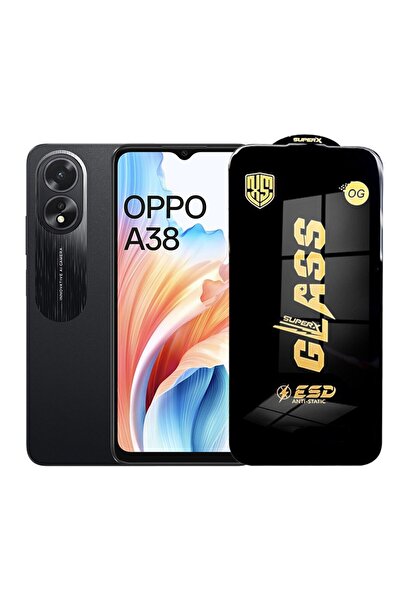 OPPO Protector de ecran pentru A38 (Flippy) - sticlă securizată ESD de 0,35 mm, rezistentă la zgârieturi, antistatică