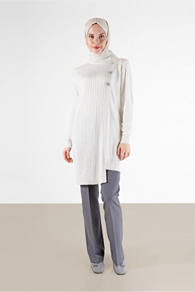 Alvina ΠΛΕΚΤΟ ΤΟΥΝΙΚ ΜΕ ΠΕΤΡΑ ΚΑΙ ΚΟΥΜΠΙΑ ΜΕ ΣΧΕΔΙΟ 42103