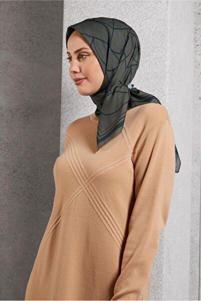 Alvina ALVİNA ВІЗЕРУНКОВИЙ ШАРФ 8507 - З ПАСОМ І СТИЛЬНИЙ