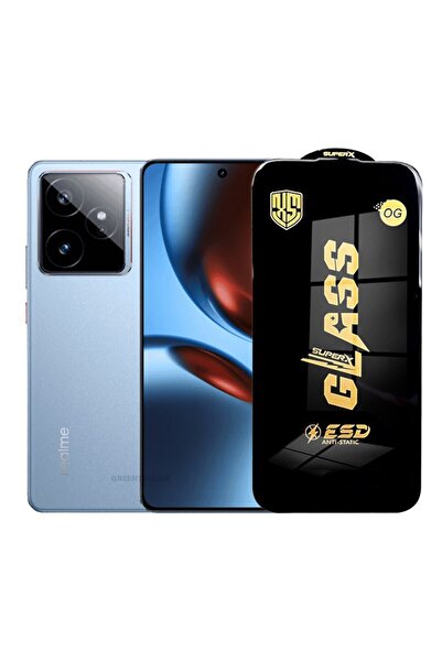 Flippy Protector de ecran din sticlă securizată pentru Realme GT7, 0,35 mm, antistatic, transparent