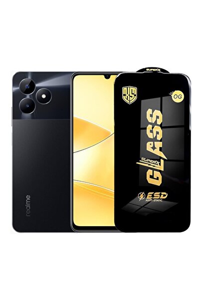 Flippy Folie de Sticla Transparenta, Flippy, ESD Compatibila cu Realme C51