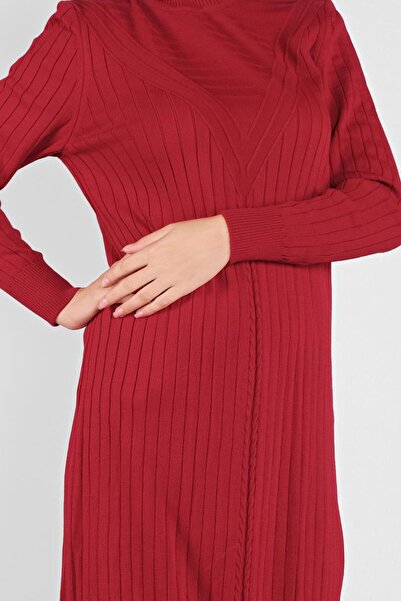 Alvina Knitted Patterned Knitting Tunic 41084