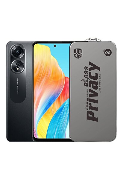 Flippy Folie de Sticla Privacy, Flippy, ESD Compatibila cu Oppo A58
