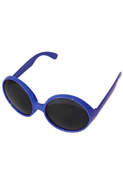 ZERO LAND MTXDPN ochelari rotunzi din sticlă verde, anii 80, anii 90, ochelari de petrecere retro (85604) culoare albastră