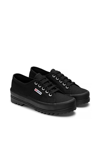 Superga 2555 Alpina Unisex Siyah Bileksiz Sneaker
