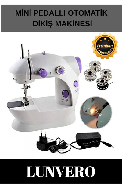 Lunvero Premium Elektrikli Seyahat Kamp Pedallı Hız Ayarlı Kademeli Otomatik ...