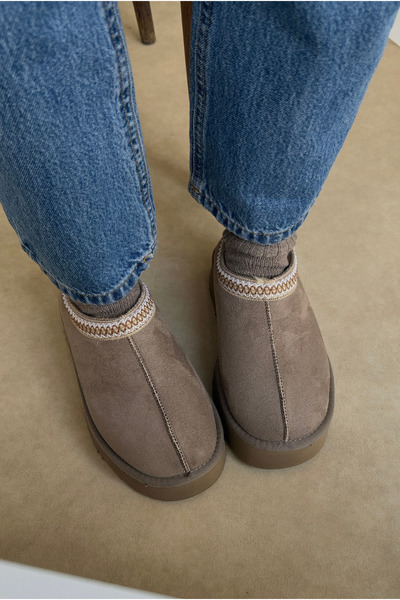 Mupa Shoes Sabo Mink - Σχέδιο με γούνα στο εσωτερικό