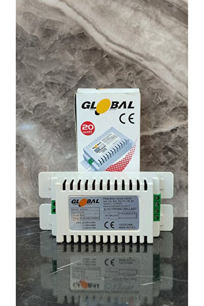 Global Elektronik Balast 20 Watt T8 ve T5 Uyumlu Balast