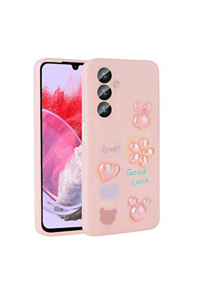Hype Store Pink tan silicone cover compatible with m34 5g (compatible with m3...