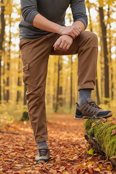 Vojo Thor Suya Dayanıklı Trekking Erkek Outdoor Ayakkabı Vizon