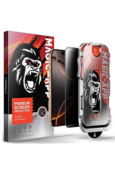 Hype Store Klasse X-Gorilla iPhone 15 Pro Compatible Full Coverage Dust-Free ...
