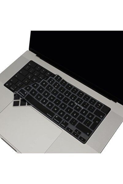 Hype Store واقي لوحة المفاتيح MacBook Turkish-Q |   وردي فاتح |   أسود |   غط...