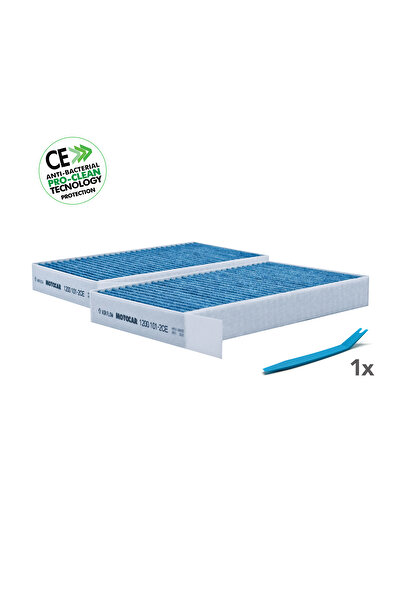 Motocar 1200 101-2CE Antiplus Karbonlu Klima Filtresi (TESLA MODEL Y (2020<>2025) - MODEL Y JUNIPER (2025>)