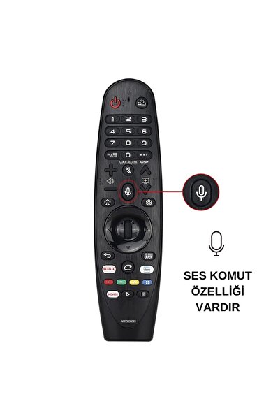 Napp Ses Komutlu Ve Air Mouseli Sihirli Kumanda Mr20,mr19,mr18 Uyumlu Kumanda