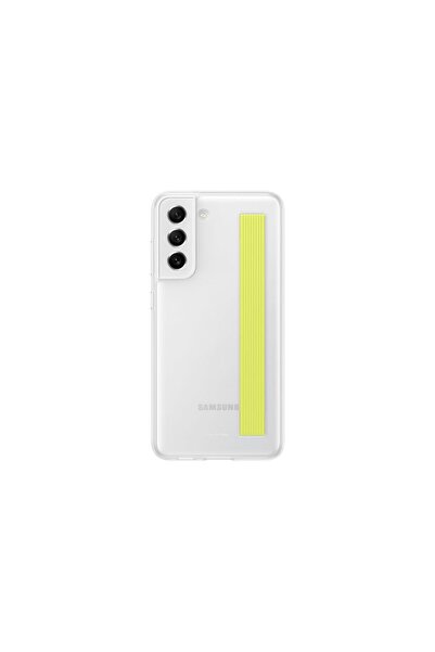 Hype Store S21 fe strap case - white