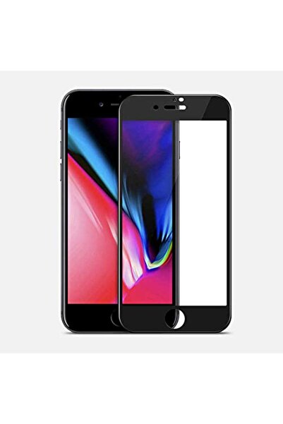 Hype Store واقي شاشة ايفون 8 متوافق مع اليفيا نانو كامل التغطية من فايبر بلاك