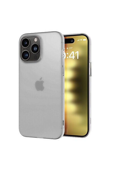 Hype Store Labs slimfy thin transparent case compatible with iphone 15 pro (t...