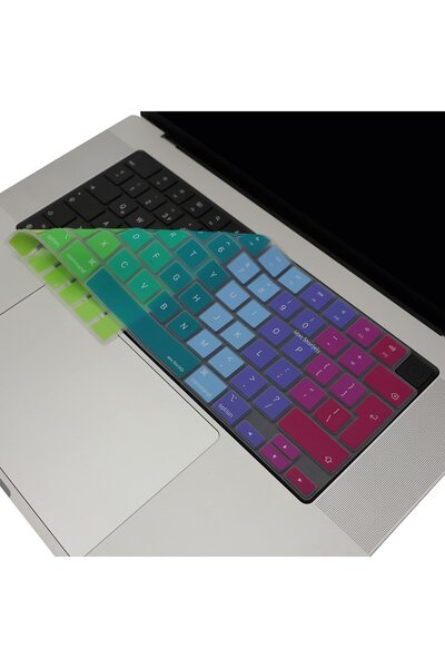 Hype Store MacBook M1-M2-M3 Air Pro Keyboard Protector (Uk-Eu English) with T...