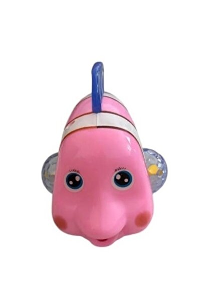 TURKAFONE Clownfish Kırılmaz Oyuncak Müzikli Disko Işıklı Dans Eden Palyaço B...