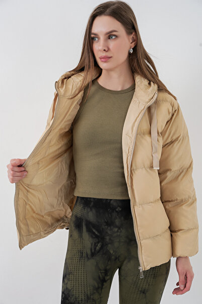 Bigdart 5117 Κουκούλα Puffer Coat - Mink