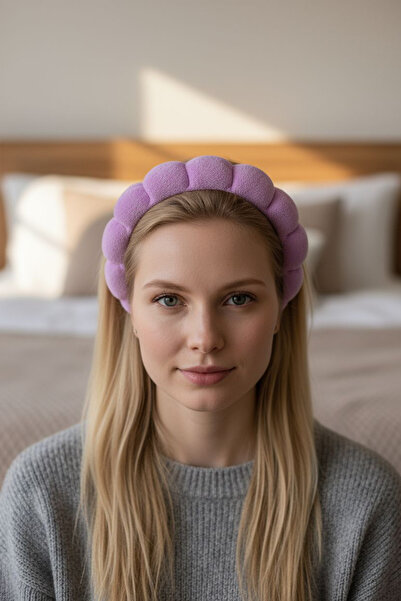 KANİNCHEN Стрічка для макіяжу волосся Стрічка для вмивання обличчя Хмарна губ...