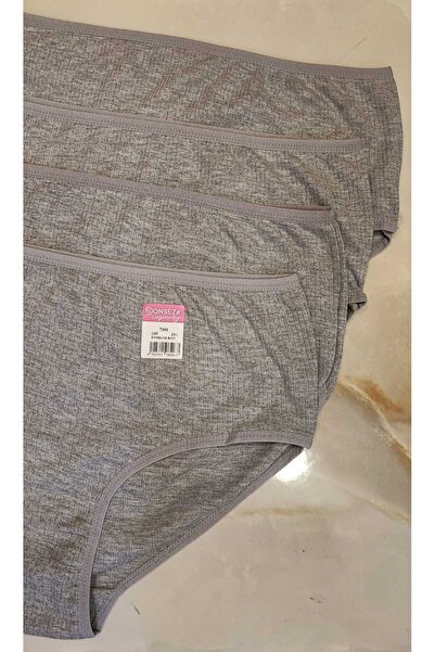 don & seza Corded Fabric Bato High Waist Panties 4-Pack