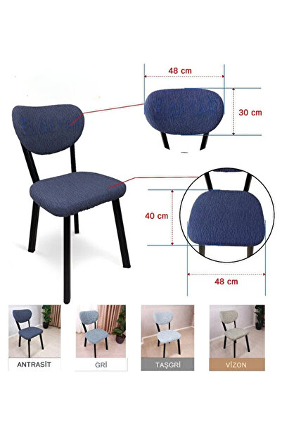 Bright Home Elma Sandalye Kılıfı Bohem Sandalye Kılıfı Yeni Model Sandalye Örtüsü