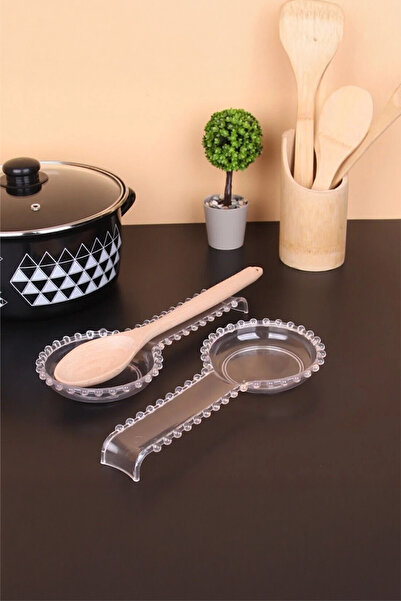 Mutfak Köşesi Μαύρο οριζόντιο κουταλάκι - βρώμικο και κάτω από τη σέσουλα