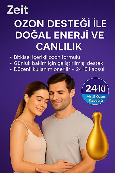 ZEİT OZON Erkeklere Özel Ozonlu Kapsül | 48’li Doğal İçerik Seti – Sorunlara ...