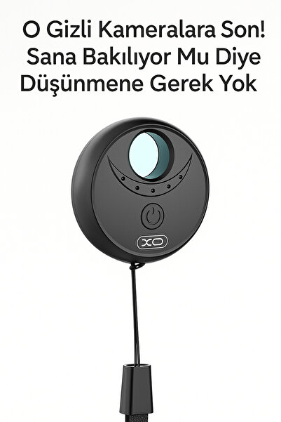 qasul CRP02 Kamera Dedektörü – Gizli Kamera ve Kızılötesi Tarama Cihazı Gizli...