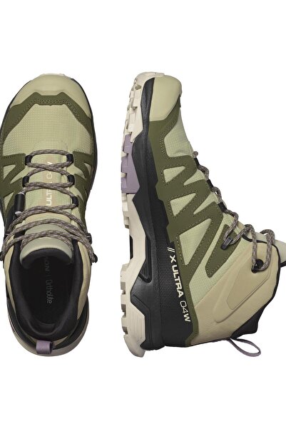 Salomon X ULTRA 4 MID GORE-TEX Kadın Outdoor Botu Alfalfa L47455000