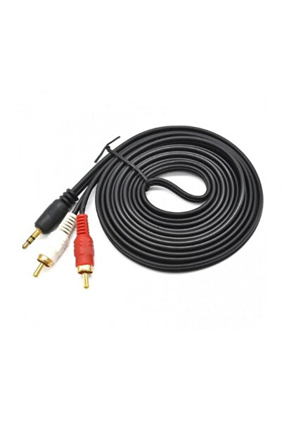 Platoon Pl-8581 1.5m Metre Rca Aux 3.5mm Ses Sistemi Kablosu