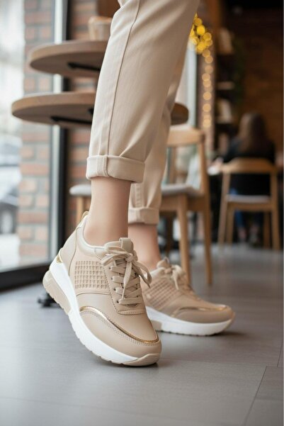 marinarosse Pantofi sport pentru femei Rowan Nud cu toc ascuns și talpă înaltă