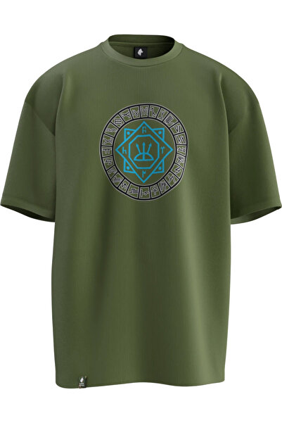 TURAN TACTICS 24 OĞUZ BOYU ΣΧΕΔΙΑΣΜΕΝΟ OVERSIZE UNISEX T-SHIRT