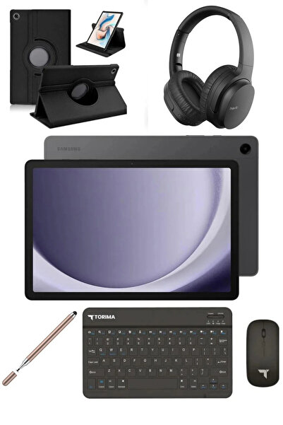 Samsung Galaxy Tab A9 PLUS 6 GB RAM 128 GB 11'' TABLET+KILIF+KALEM+KLAVYE+MOUSE+KULAKLIK